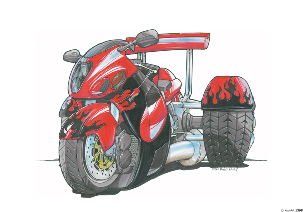 Trike Suzuki GSX 1300
