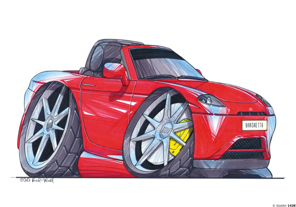 Fiat Barchetta Cabriolet Rouge