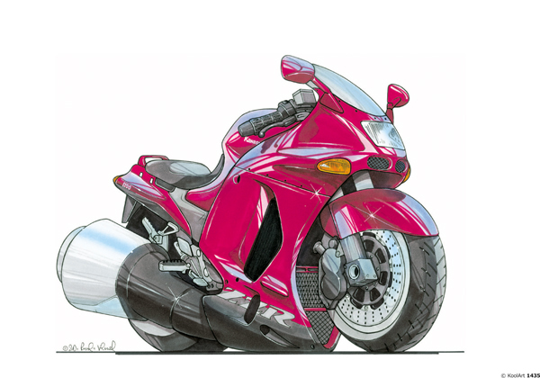 Kawasaki ZZR 1100 Rouge
