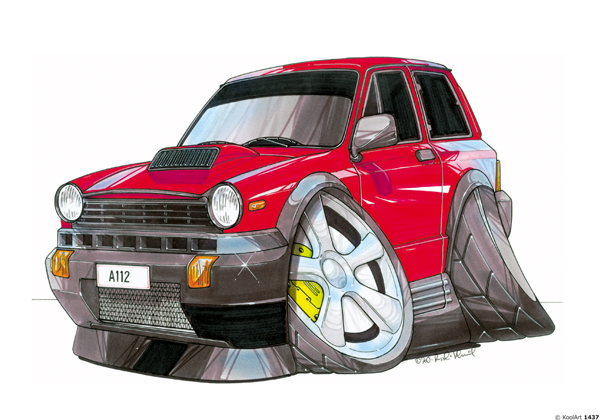 Fiat A112 Abarth Rouge