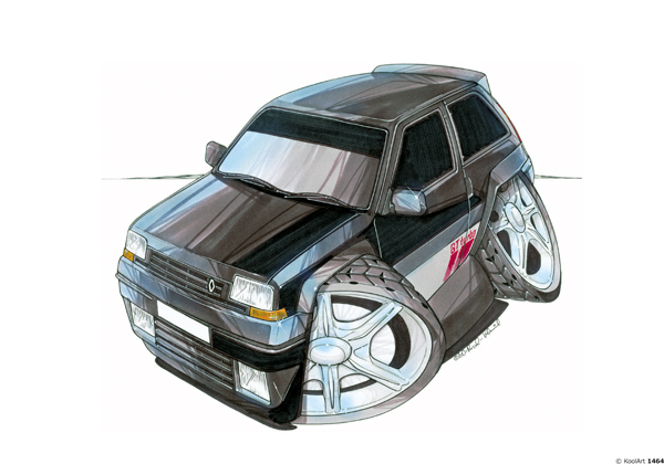 Renault 5 GT Turbo Noire