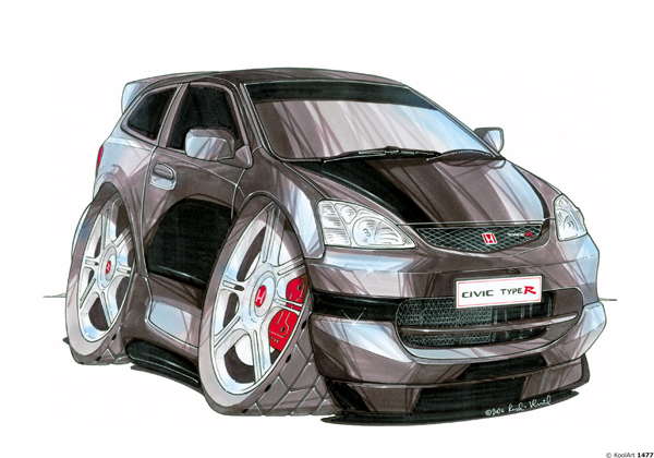 Honda Civic Type R Noire