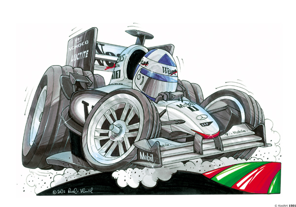 Mercedes Formule 1 Grise