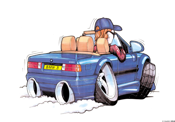 BMW Serie 3 325i Cabriolet Bleu