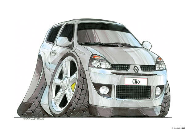 Renault Clio 2 Grise