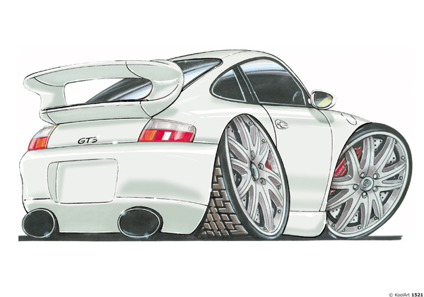 Porsche 911 GT3 Blanche