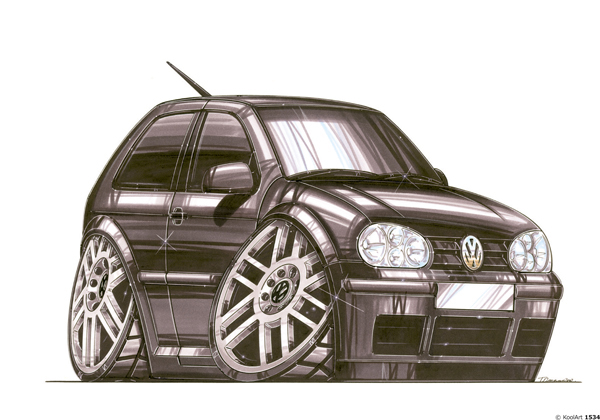 Volkswagen Golf Noir