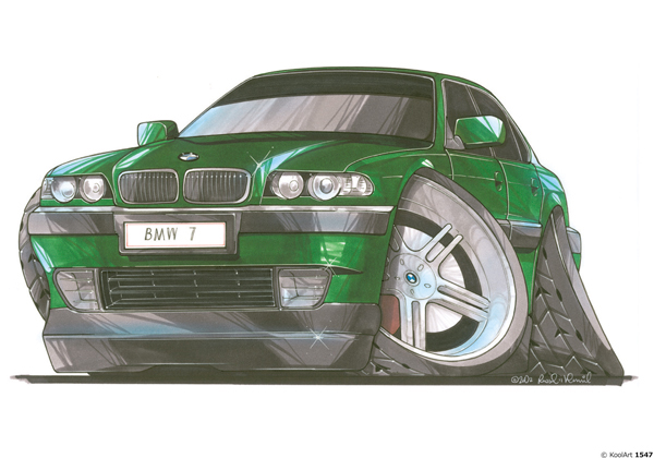 BMW Serie 7 Verte