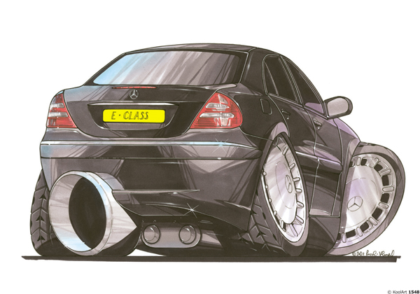 Mercedes Classe E Noire