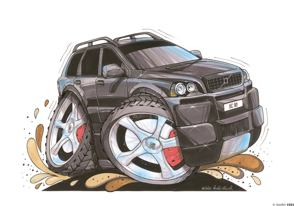 Volvo XC 90 4X4 Noir