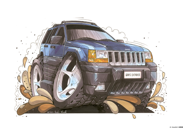 Jeep Grand Cherokee Bleu