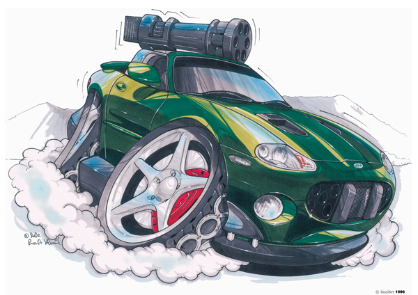 Jaguar XK8 James Bond