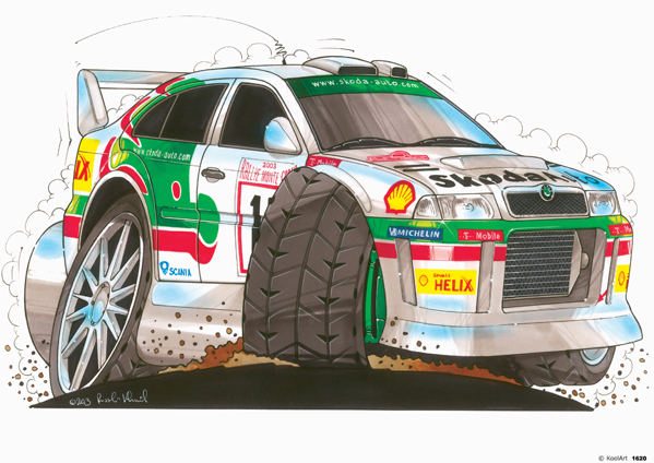 Skoda Octavia Rallye Blanche