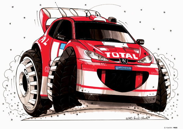 Peugeot 206 Rallye Rouge