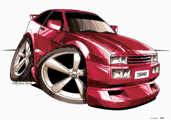 Volkswagen Corrado Rouge