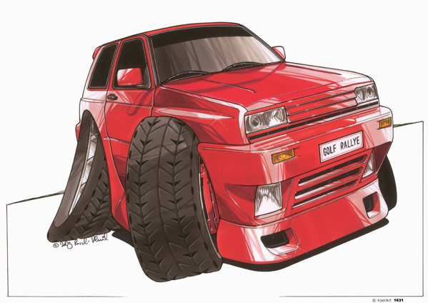 Volkswagen Golf Rouge