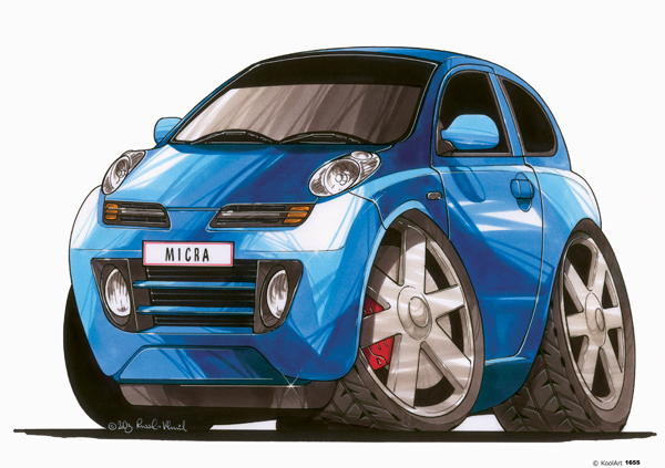 Nissan Micra Bleue