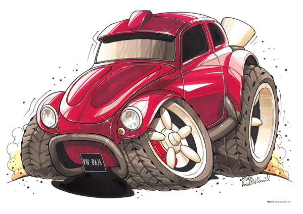 Volkswagen Coccinelle Rouge