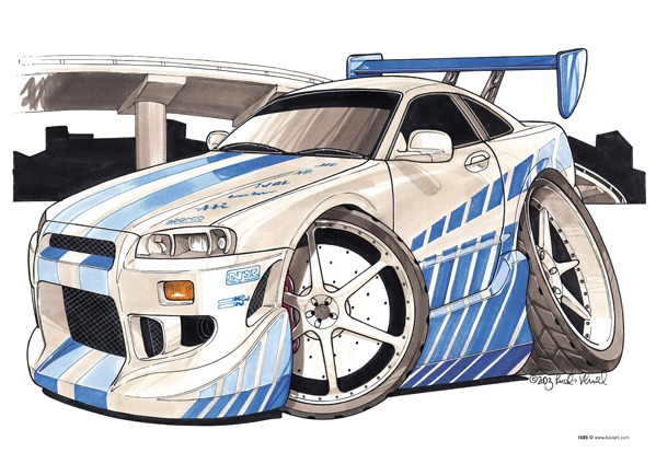 Skyline 2 Fast 2 Furious