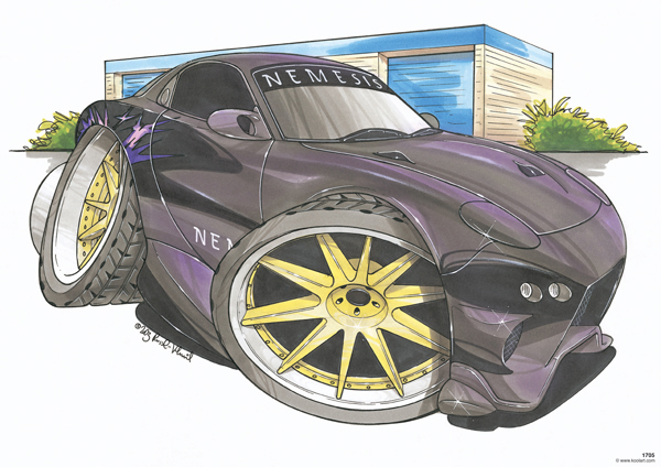 Mazda RX7 Nemesis Noire