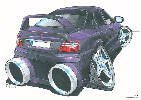 Honda Accord Type R Violette