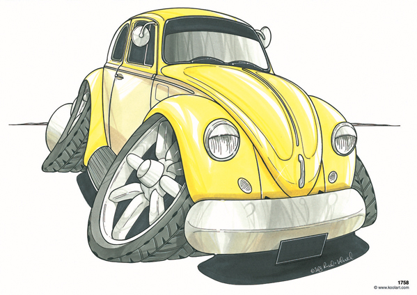 Volkswagen Cox Jaune