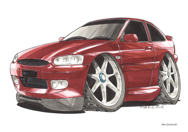 Ford Escort Rouge