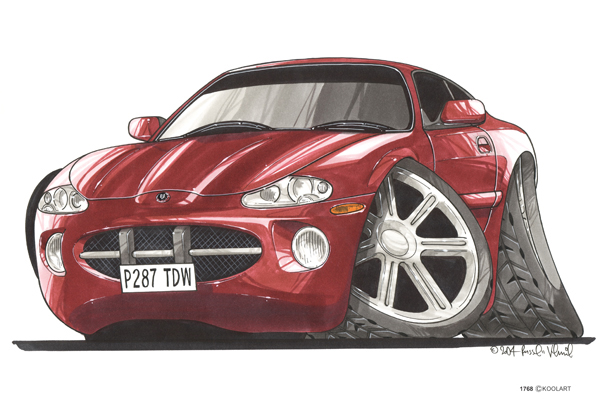Jaguar XK 8 Rouge