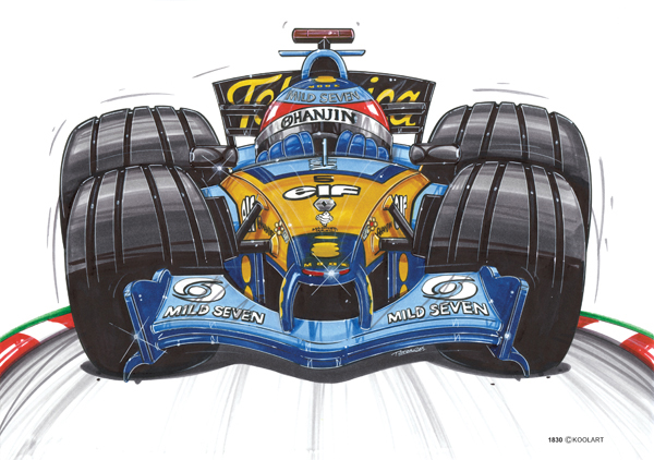 Renault Formule 1 Alonso