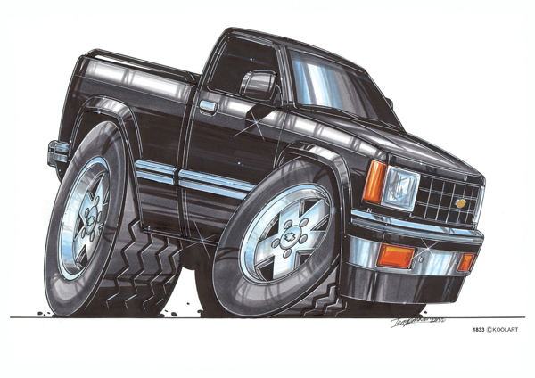 Chevrolet Pickup S10 Noir