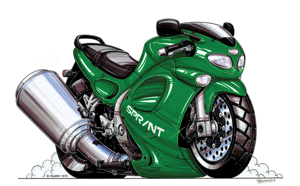 Triumph TT Sprint Verte