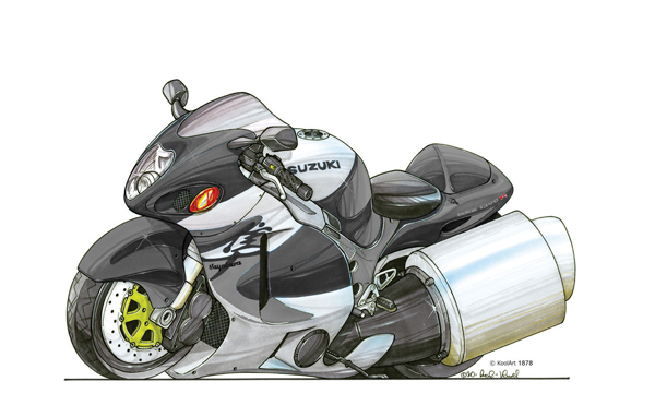 Suzuki Hayabusa Grise