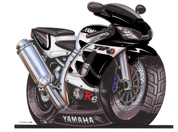 Yamaha R6 Noire