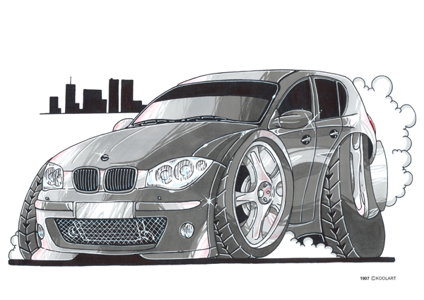 BMW Serie 1 City Grise
