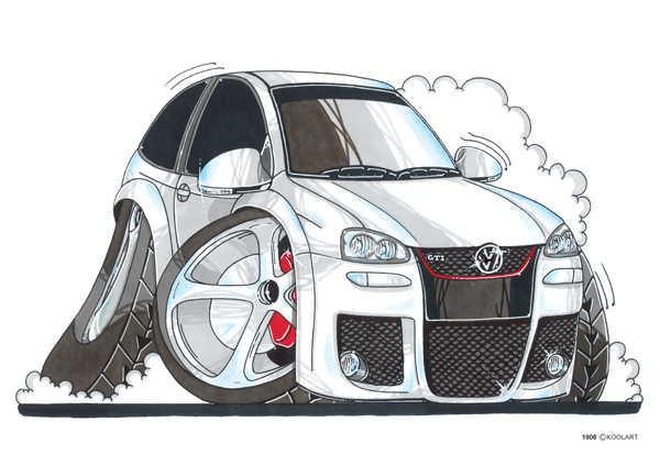 Volkswagen Golf Blanche