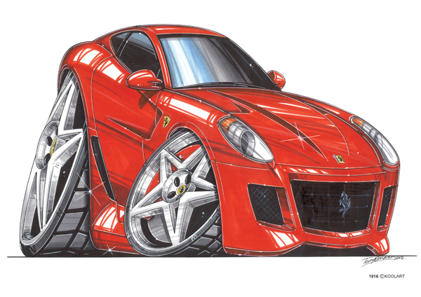 Ferrari 599 GTR Rouge