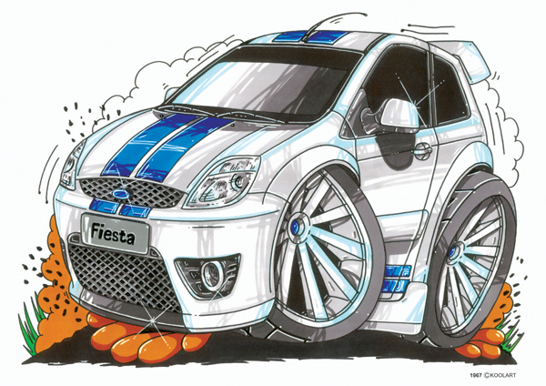 Ford Fiesta ST Blanche
