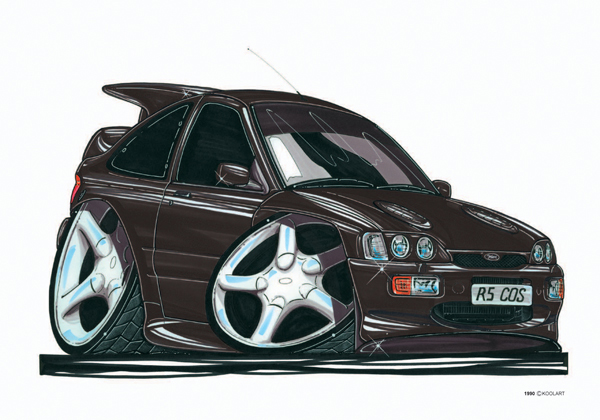 Ford Escort Cosworth Noire