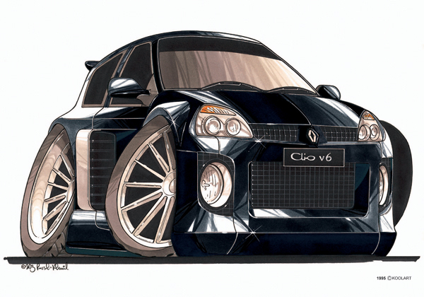 Renault Clio V6 Noire