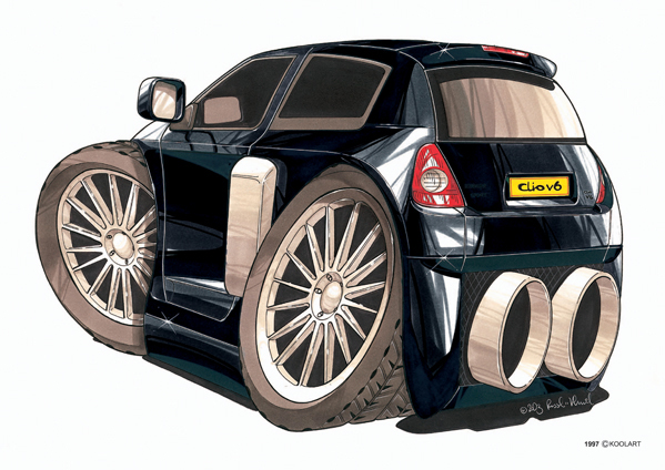 Renault Clio V6 Arriete Noire