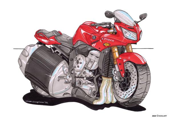 Yamaha Fazer Rouge