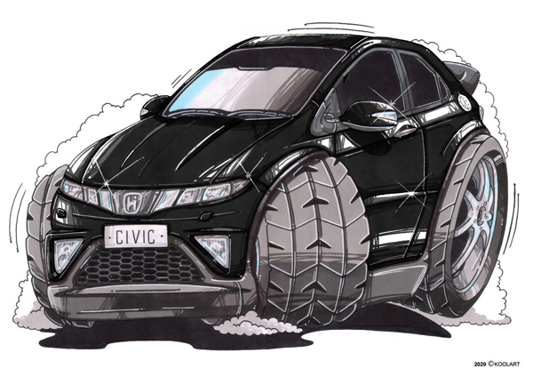 Honda Civic Noire
