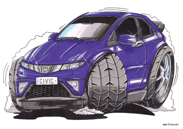 Honda Civic Violette