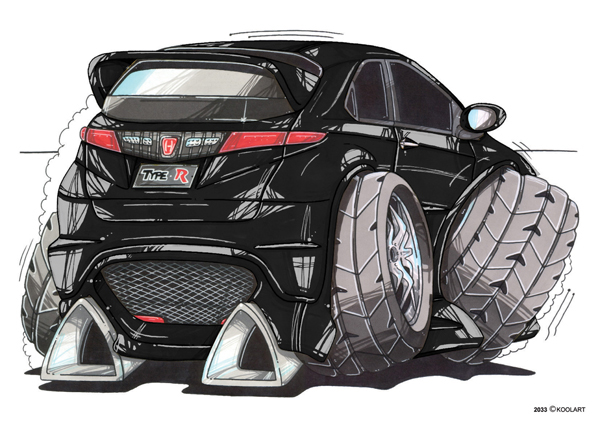 Honda Civic Type R Noire