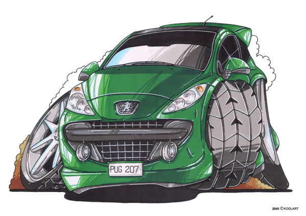 Peugeot 207 Verte