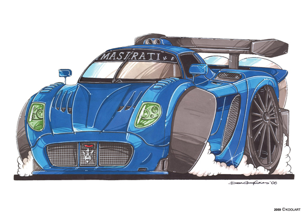 Maserati MC 12 Bleue