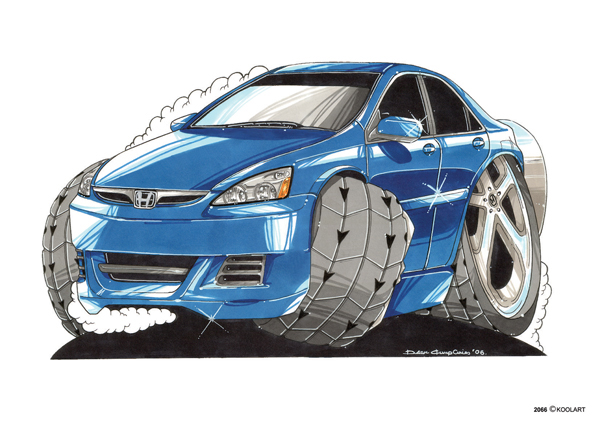 Honda Accord Bleue