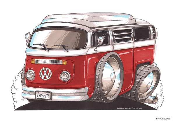 Volkswagen Combi Rouge