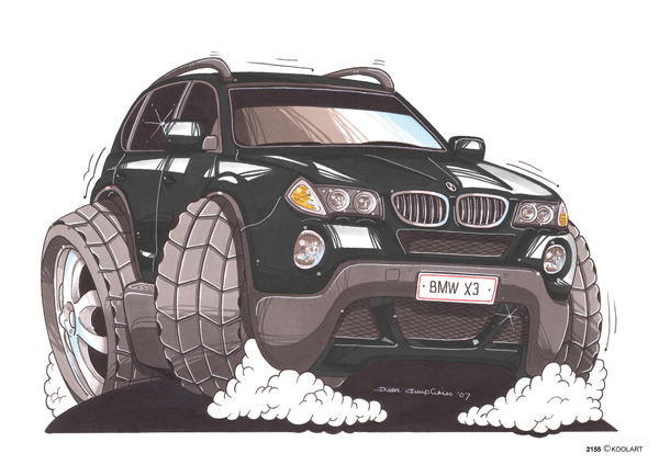 BMW X3 Noir