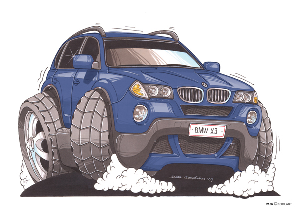 BMW X3 Bleu
